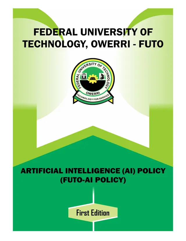 Cover of the Artificial Intelligence (AI) Policy