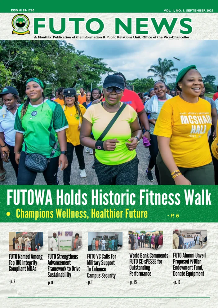 FUTOSeenthesis Vol. I, No. 3 · September 2026 cover